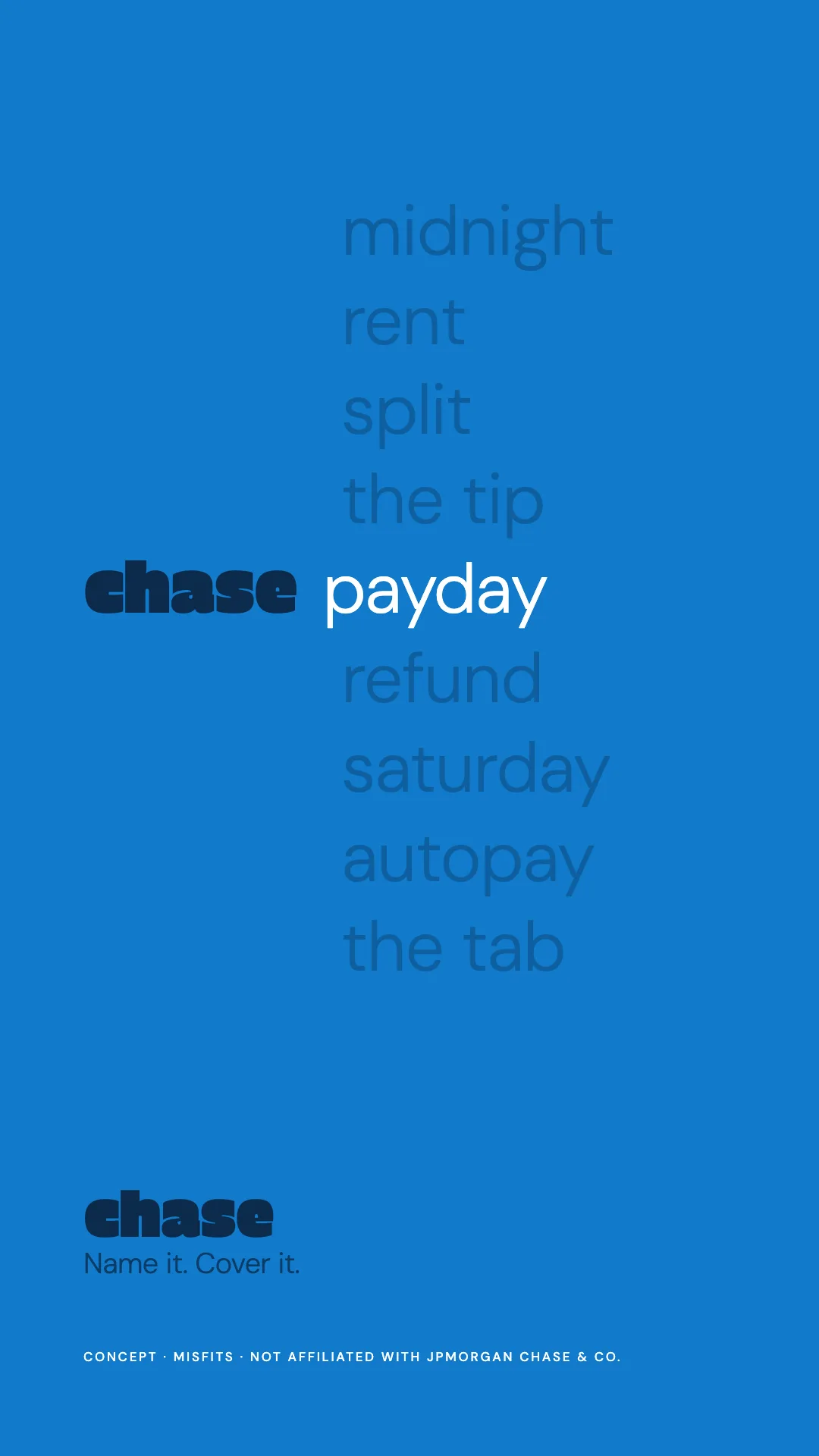 chase paid social ad, TikTok and Reels size